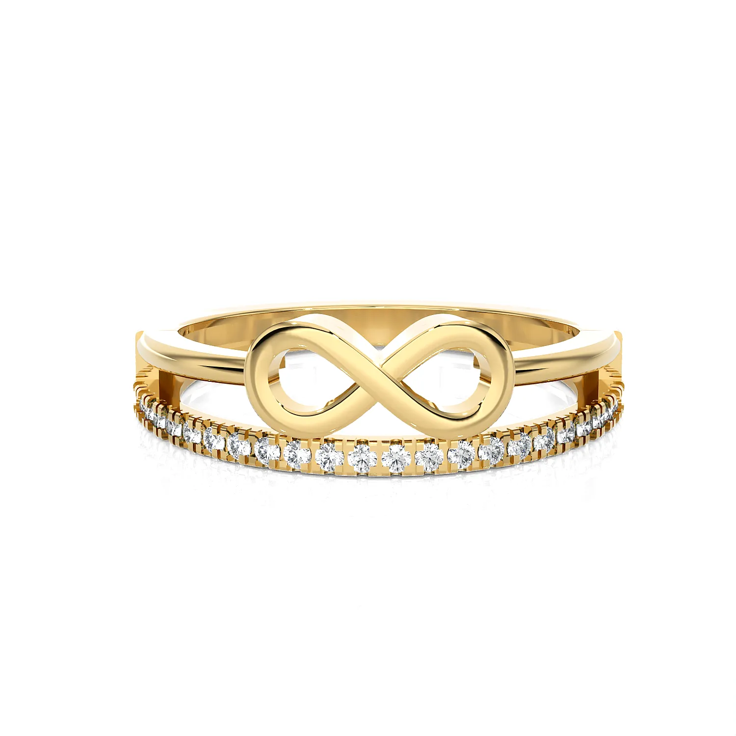 1/6 ctw Round Lab Grown Diamond Ring