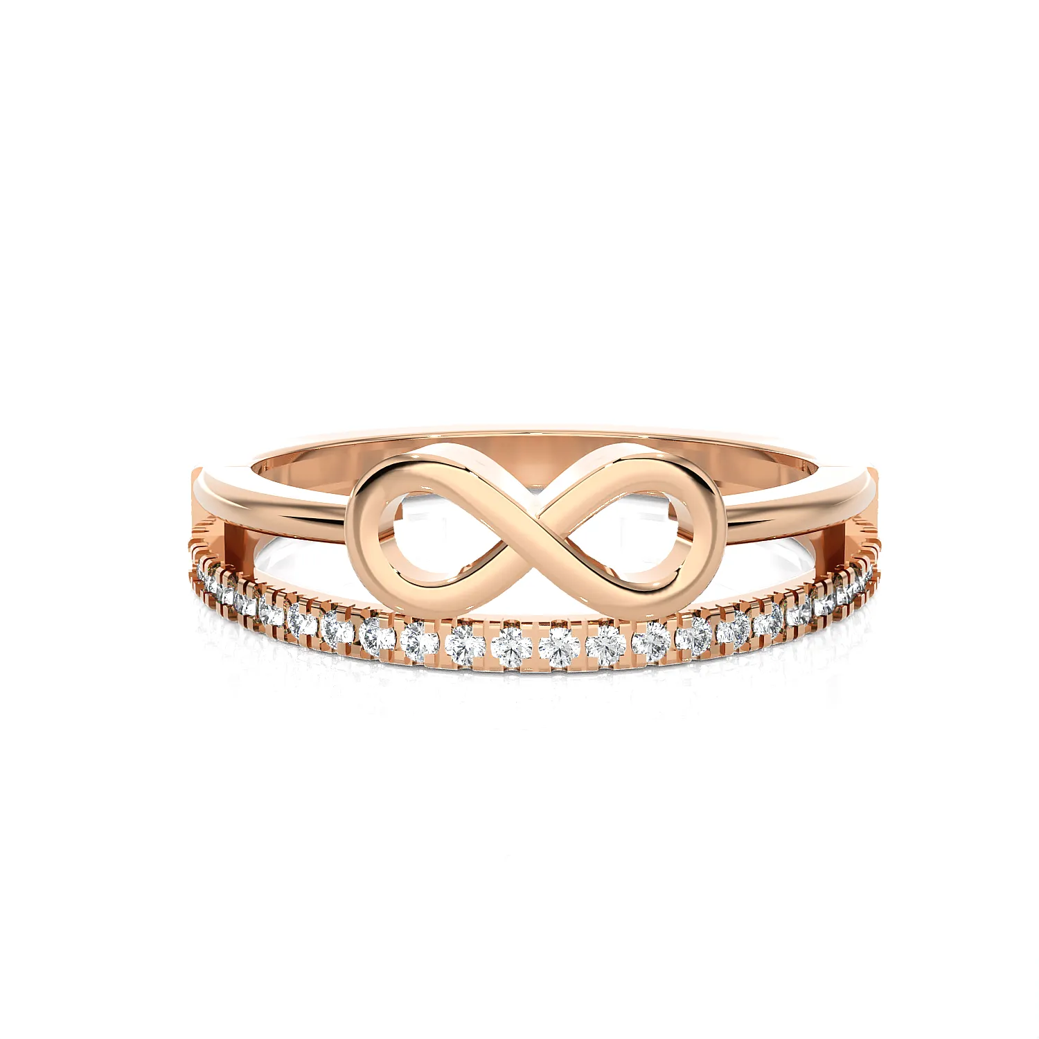 1/6 ctw Round Lab Grown Diamond Ring
