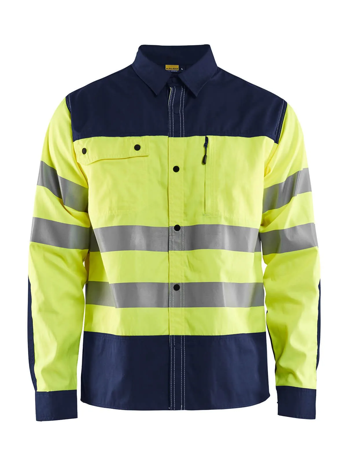 3255-1817&#x20;High&#x20;Vis&#x20;Work&#x20;Shirt&#x20;-&#x20;Bl&#xE5;kl&#xE4;der