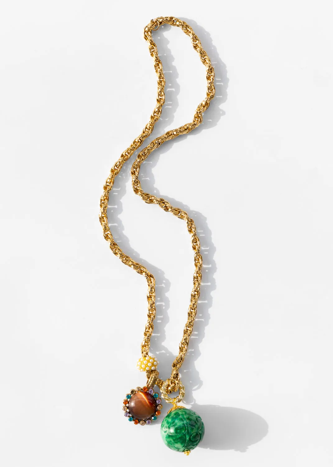 Aurora Jade Pendant Necklace
