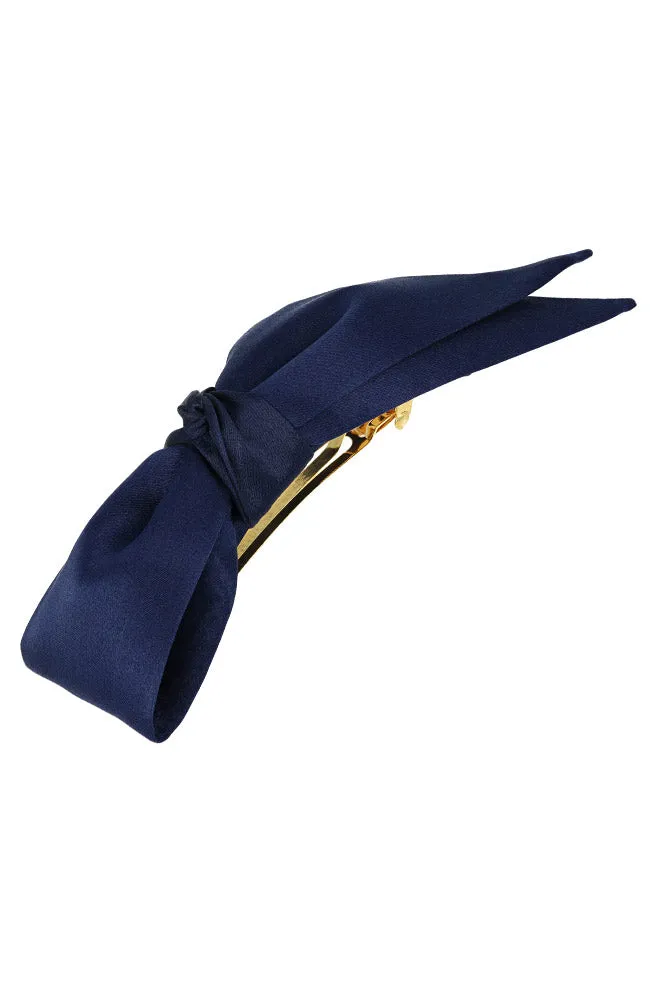 Bahama Bow Volume Barrette - Silk Charmeuse