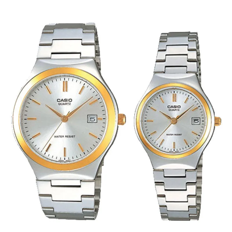 Casio Couple Watch MTP1170G-7A LTP1170G-7A