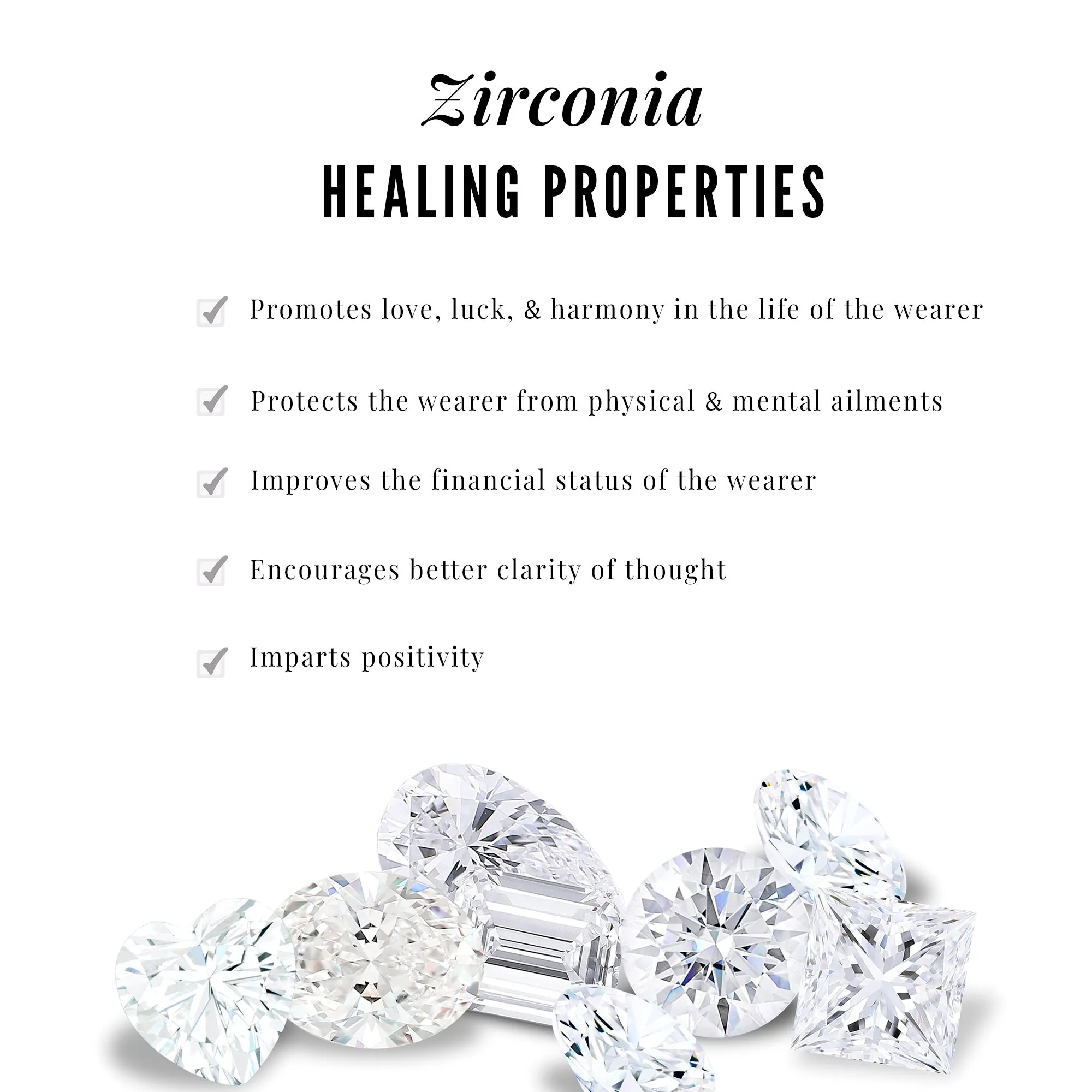Certified Zircon Solitaire Screw Back Stud Earrings