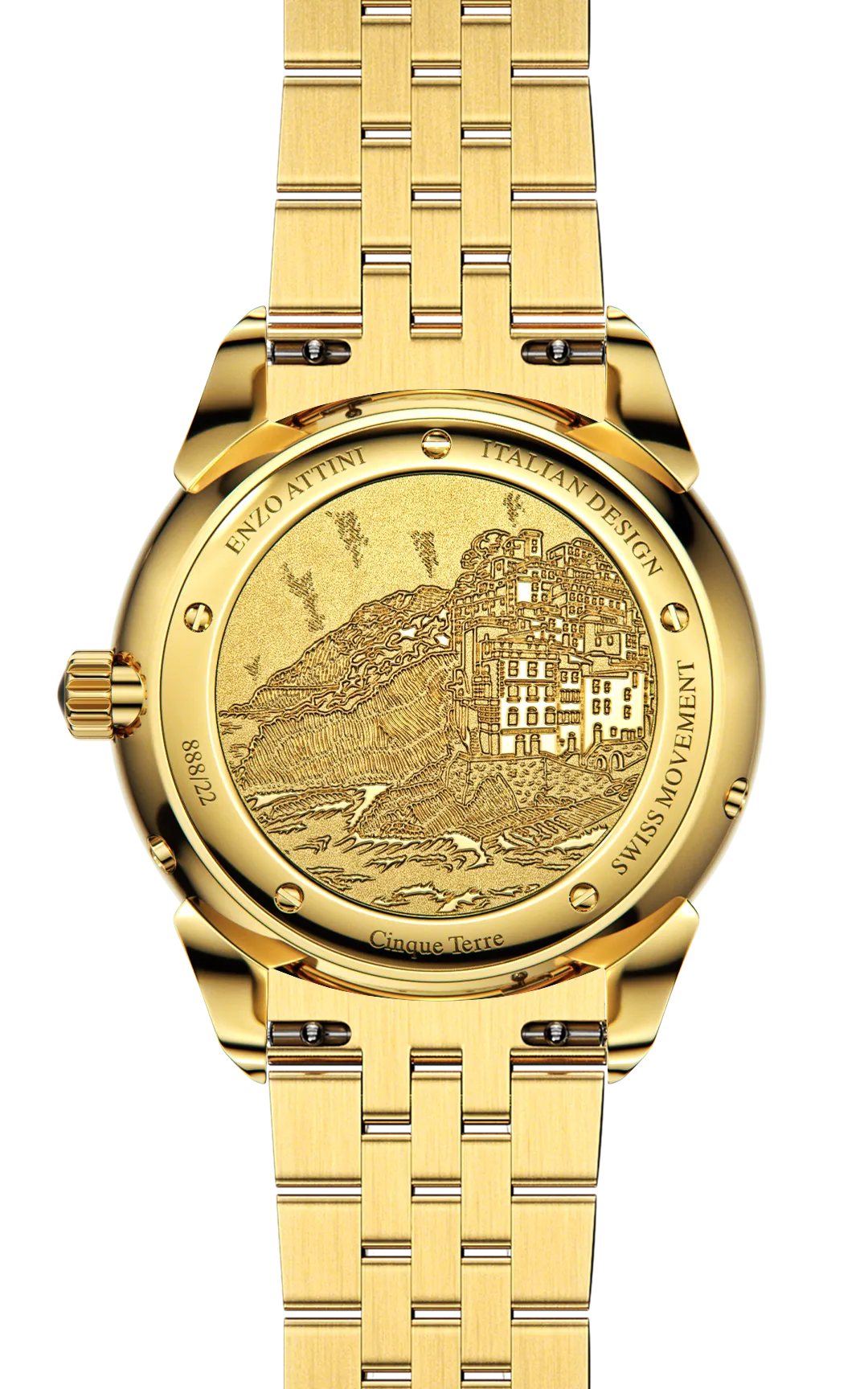 Cinque Terre - President Bracelet / Swiss Movement