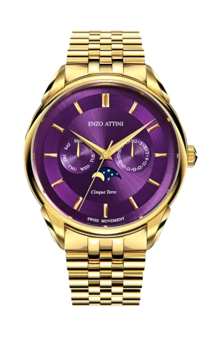 Cinque Terre - President Bracelet / Swiss Movement