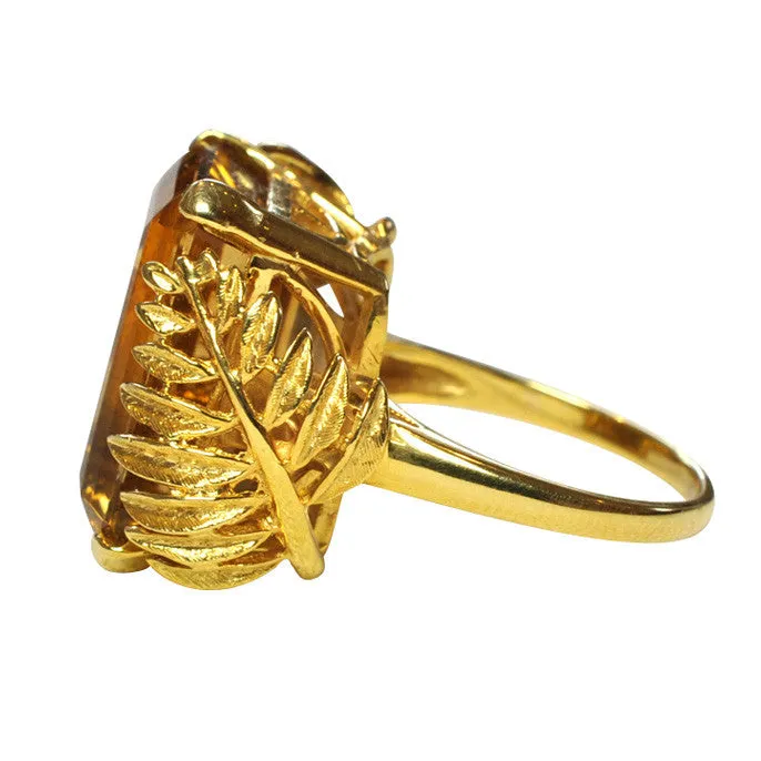Citrine Dress Ring