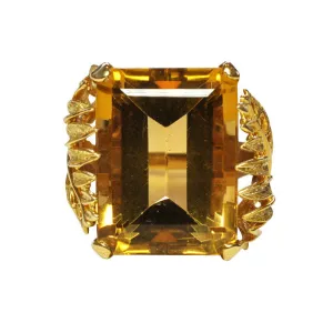 Citrine Dress Ring