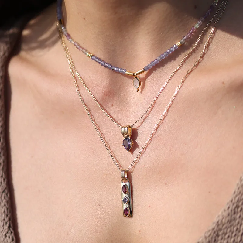 CORONET MOONSTONE NECKLACE
