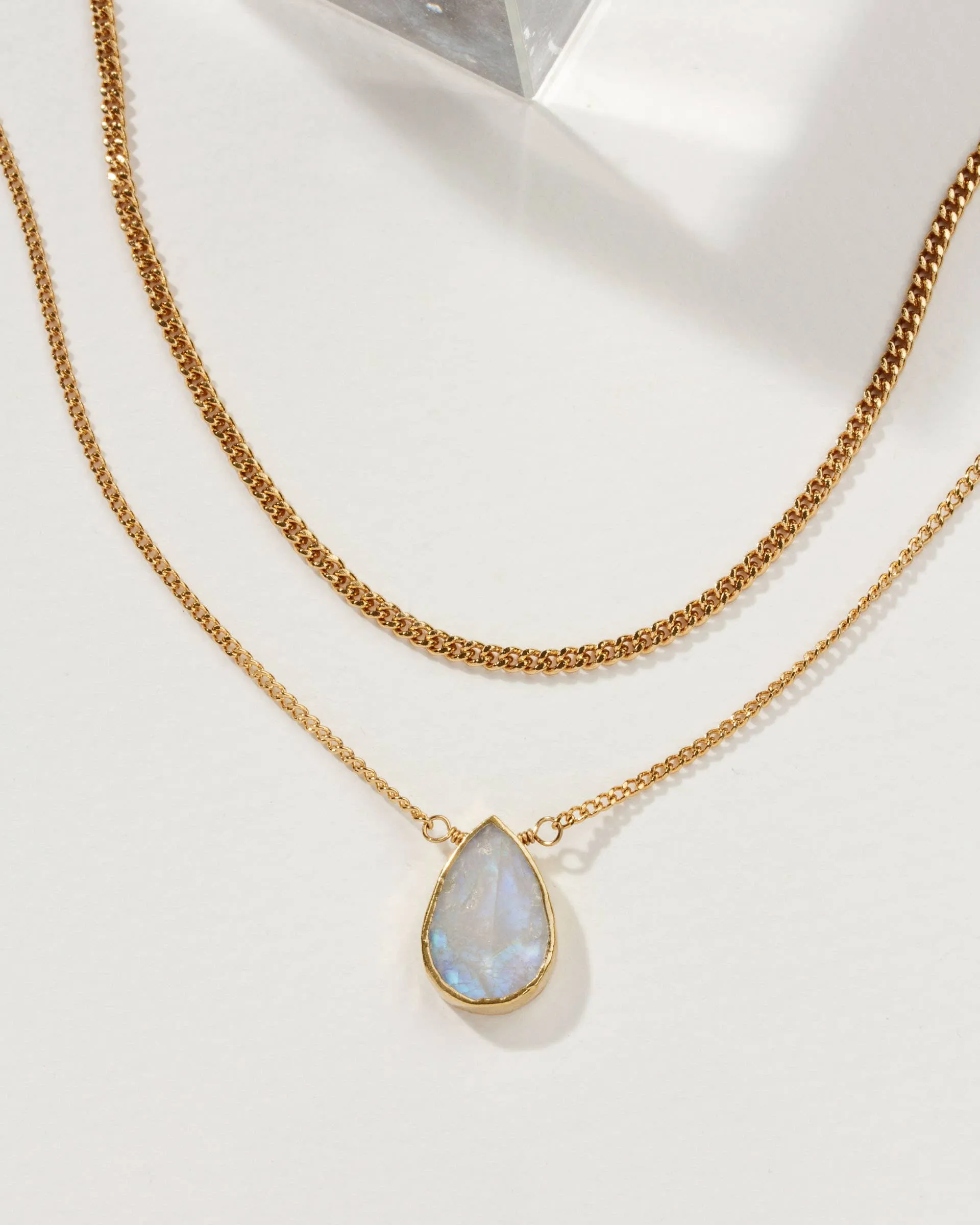 Daily Necklace Set - Moonstone