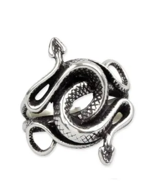DOUBLE SNAKE RING