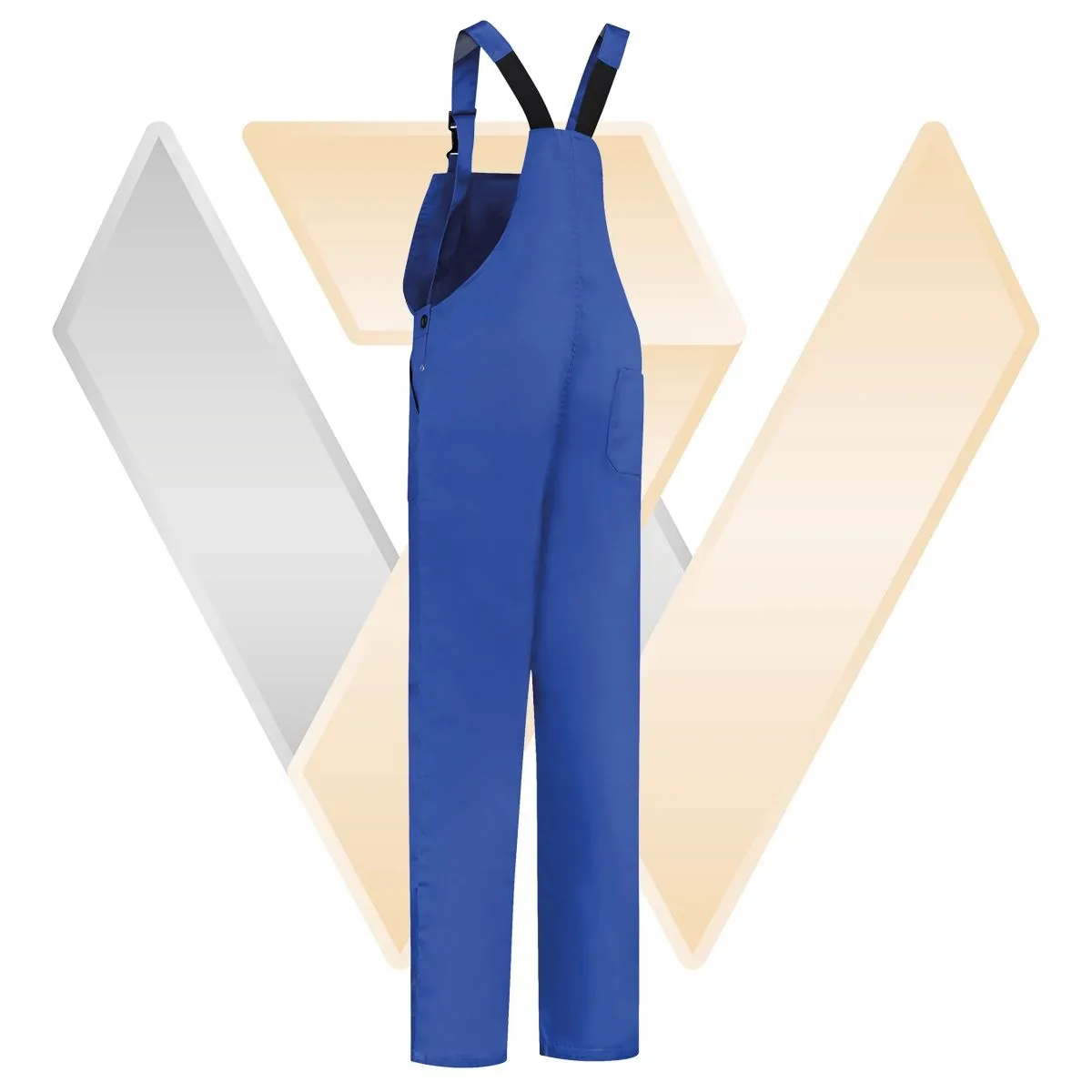 Dungarees&#x20;polyester&#x20;&#x2F;&#x20;cotton&#x20;Rood&#x20;-&#x20;71WorkX&#x20;Wear