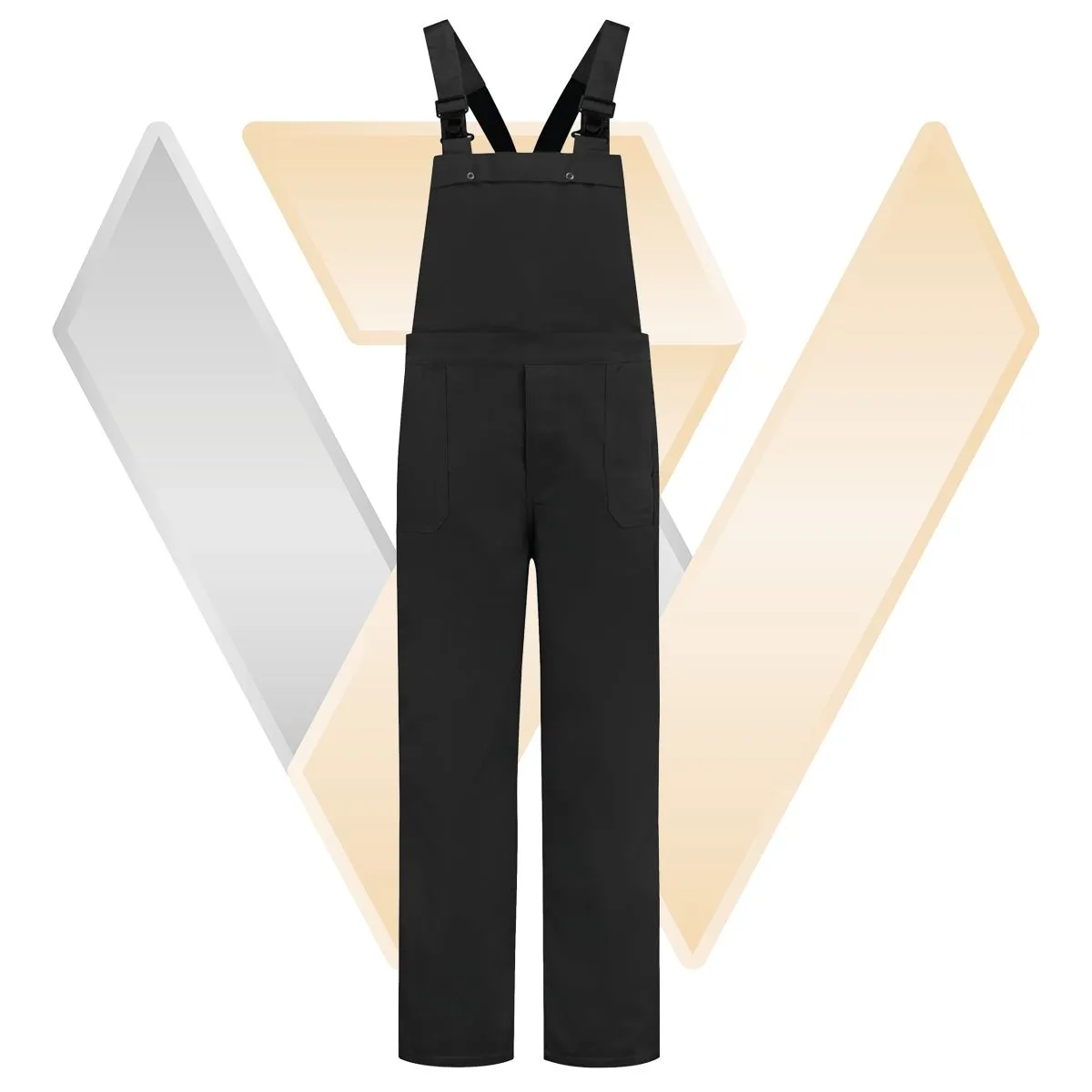 Dungarees&#x20;polyester&#x20;&#x2F;&#x20;cotton&#x20;Rood&#x20;-&#x20;71WorkX&#x20;Wear