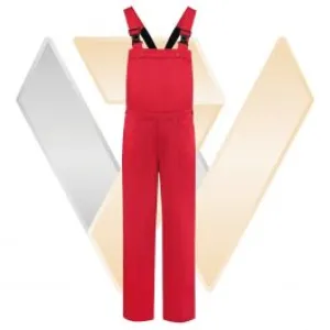 Dungarees&#x20;polyester&#x20;&#x2F;&#x20;cotton&#x20;Rood&#x20;-&#x20;71WorkX&#x20;Wear