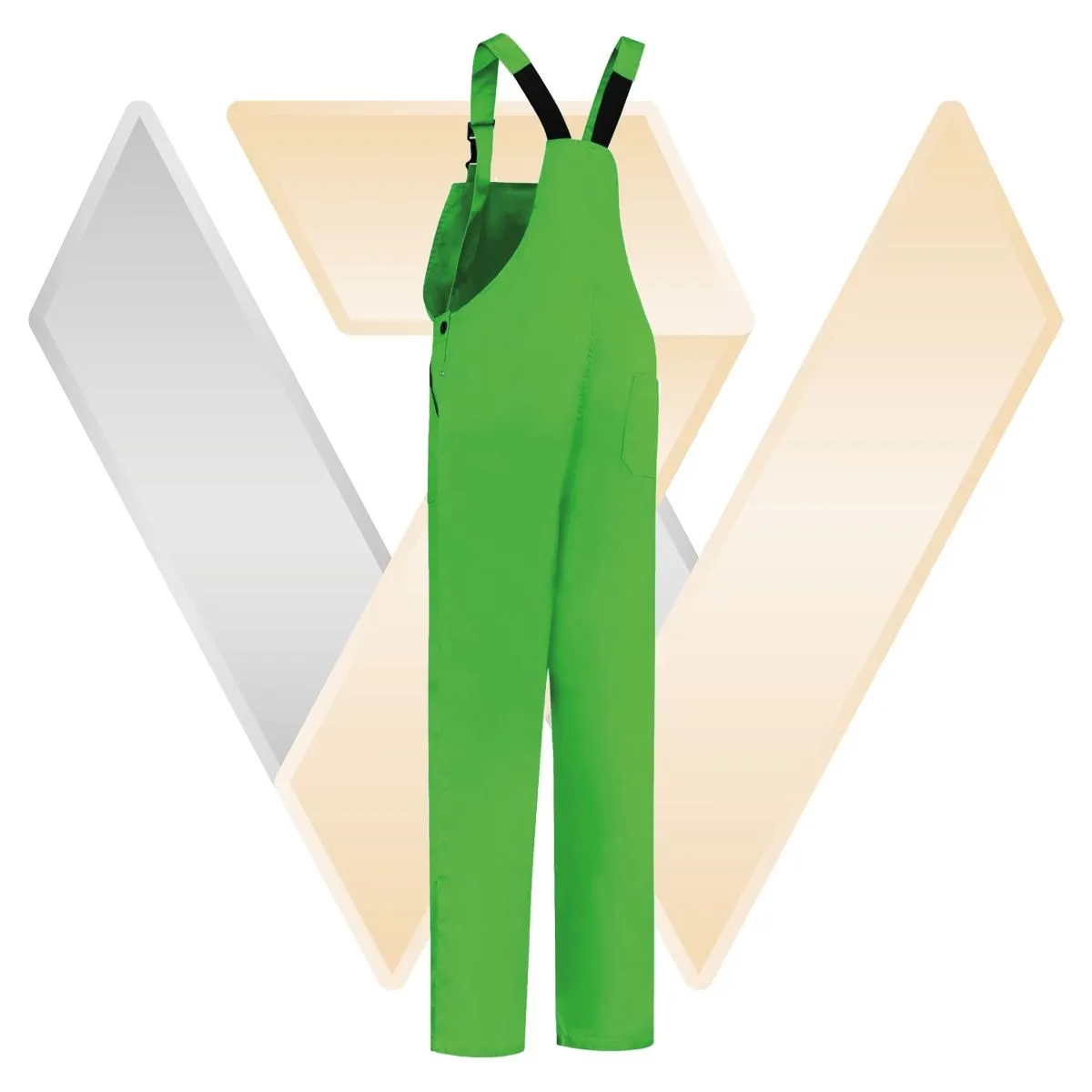Dungarees&#x20;polyester&#x20;&#x2F;&#x20;cotton&#x20;Wit&#x20;-&#x20;71WorkX&#x20;Wear
