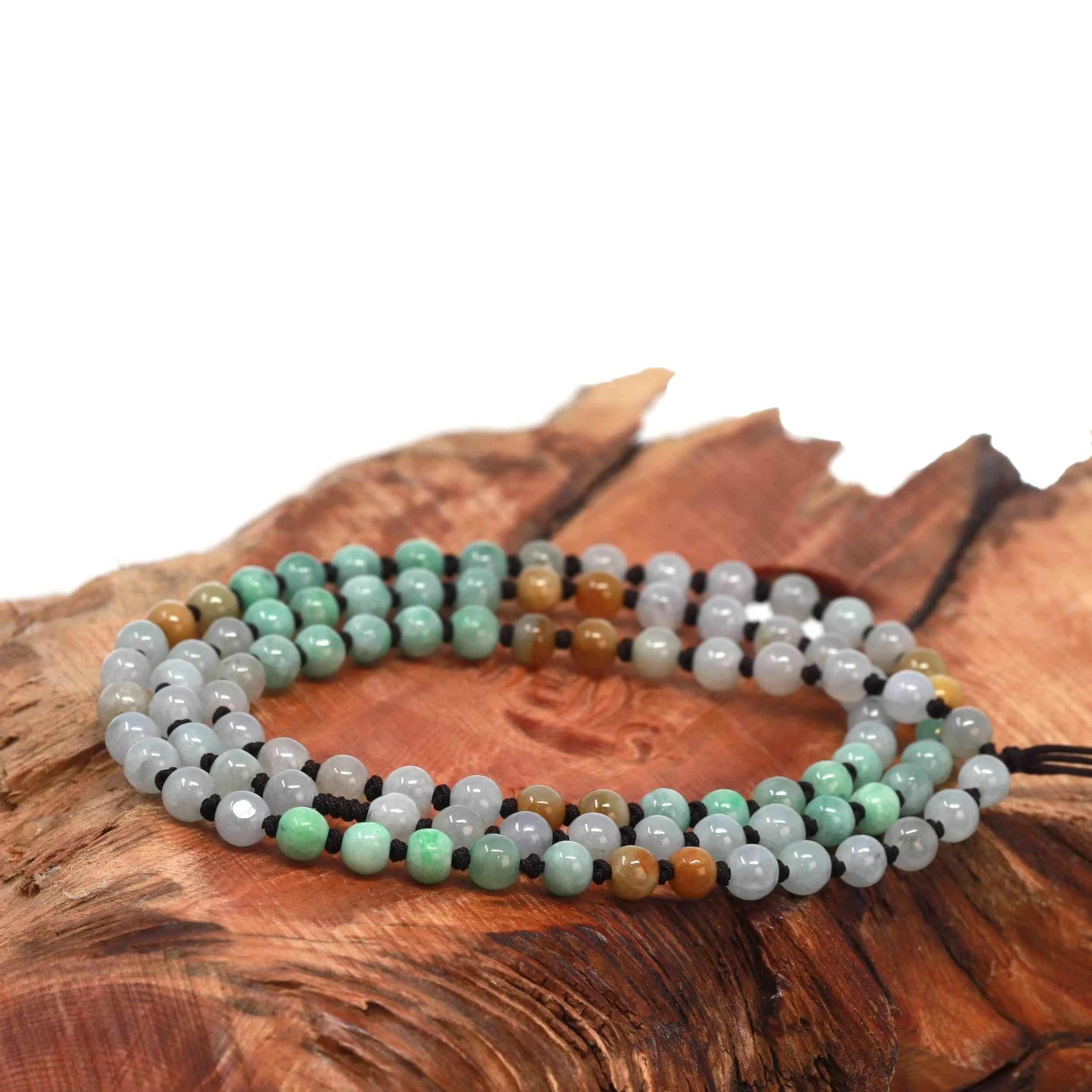 Genuine Burmese Lavender Green Jadeite Jade PiXiu Pendant Necklace For Men