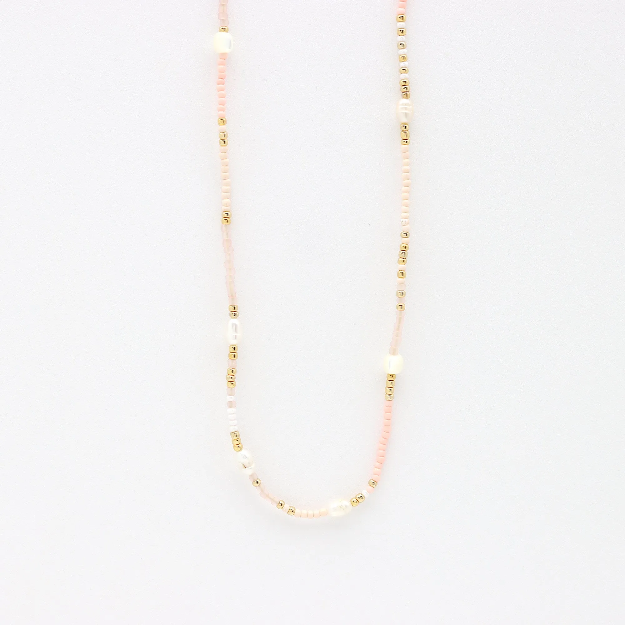 Giada Cinta Pearl Beaded Surf Necklace