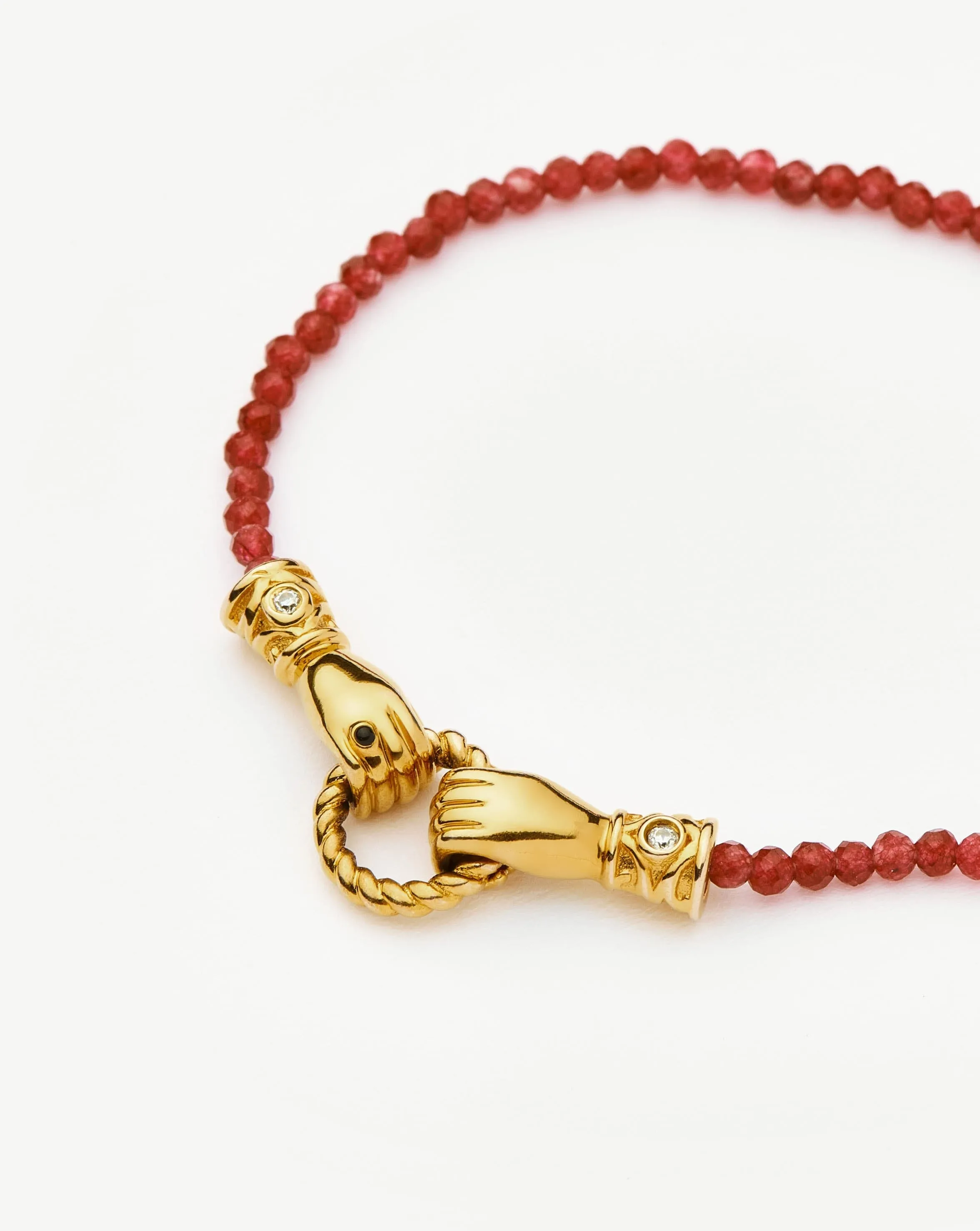 Harris Reed in Good Hands Gemstone Slider Bracelet