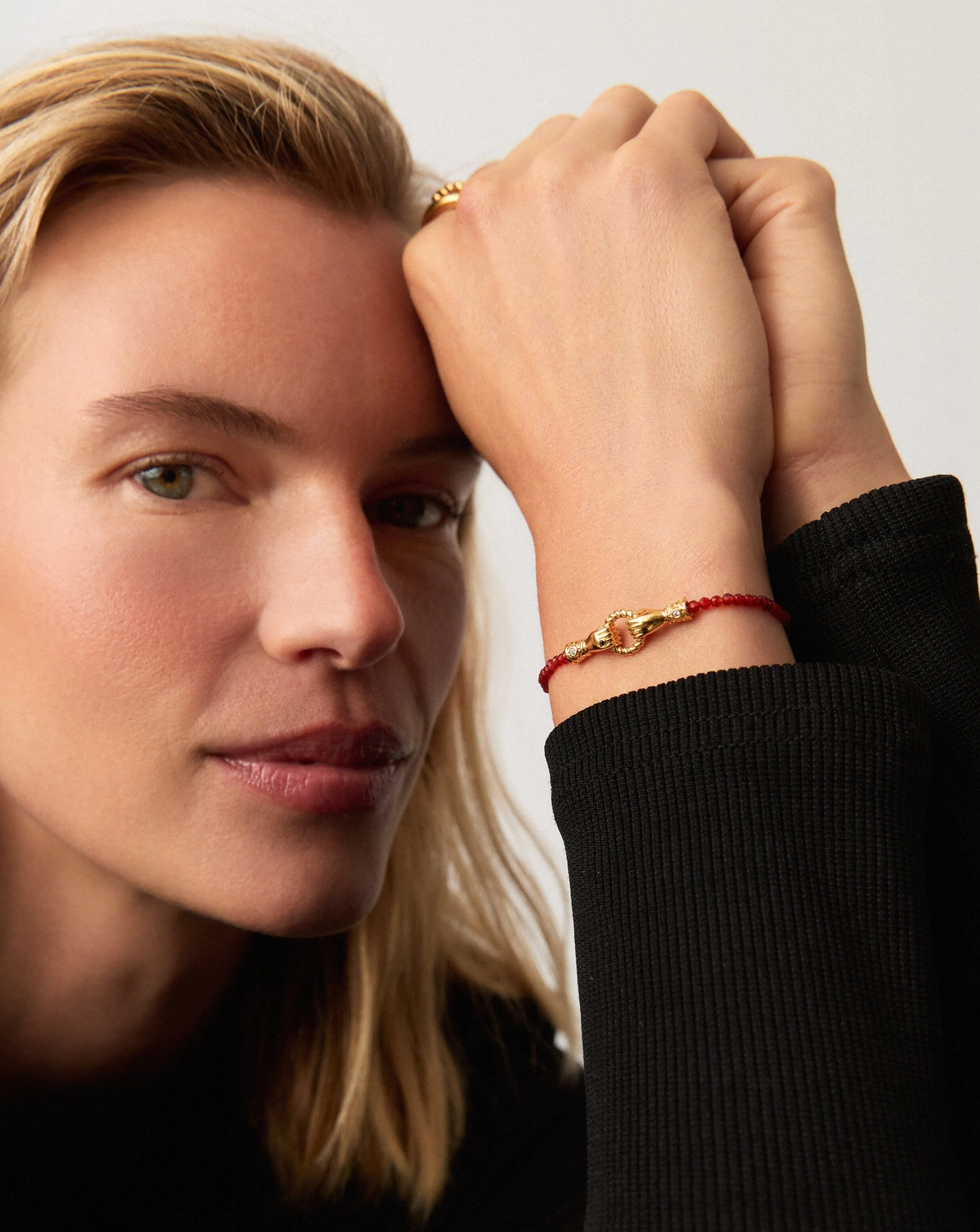 Harris Reed in Good Hands Gemstone Slider Bracelet