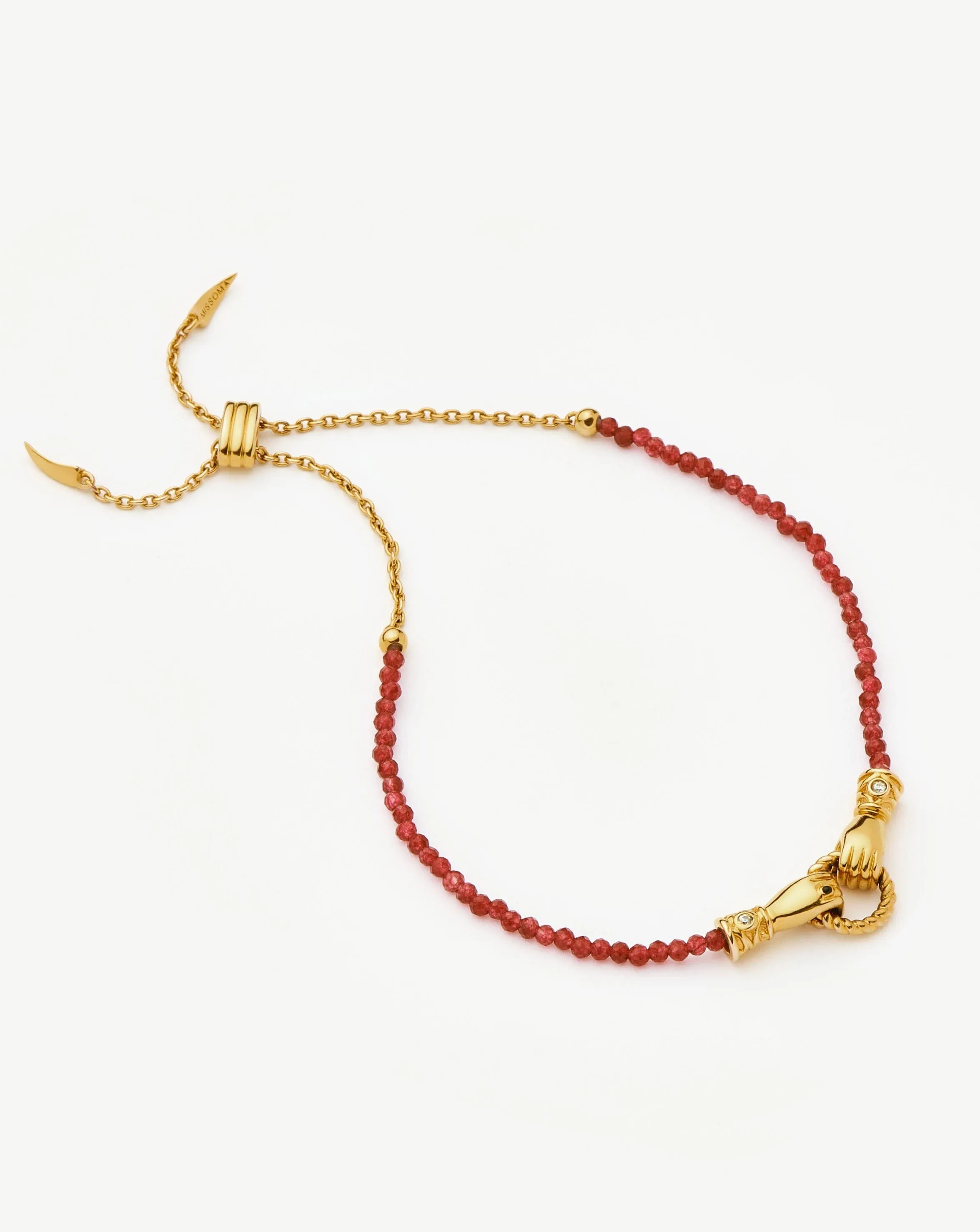 Harris Reed in Good Hands Gemstone Slider Bracelet