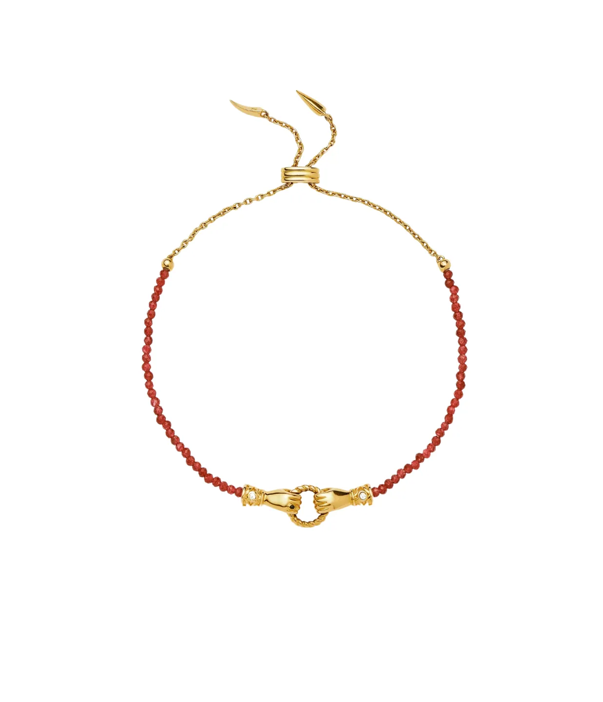 Harris Reed in Good Hands Gemstone Slider Bracelet
