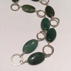 Jade & Silver Necklace