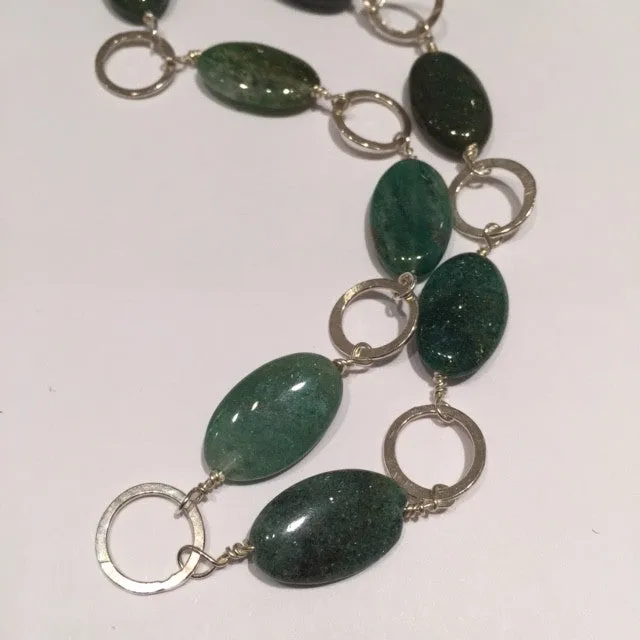 Jade & Silver Necklace