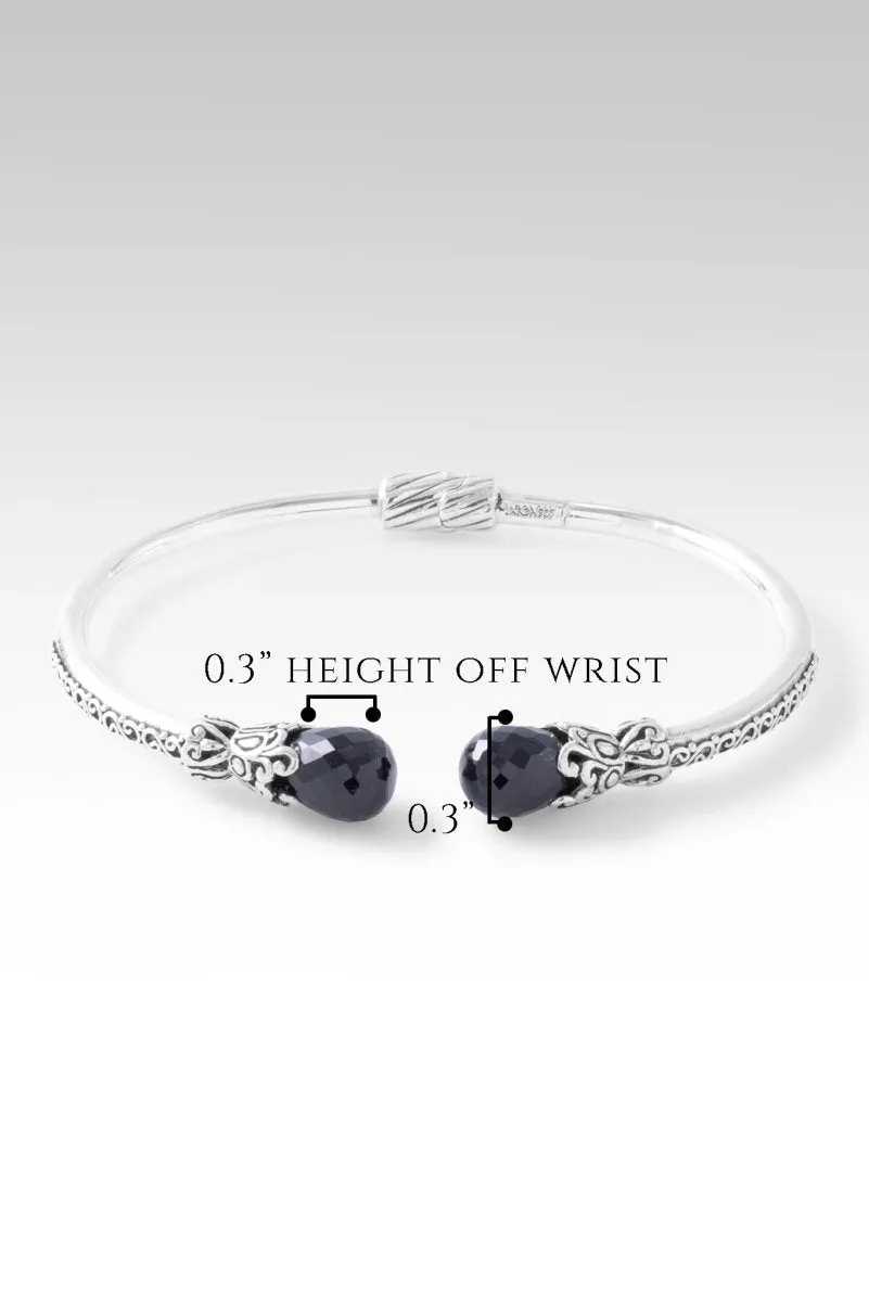 Joy in All Tip-to-Tip Bracelet™ in Black Spinel