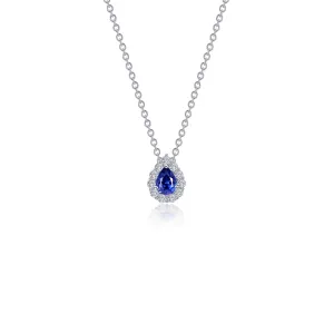 Lafonn Classic Sapphire Necklace N0325CSP18