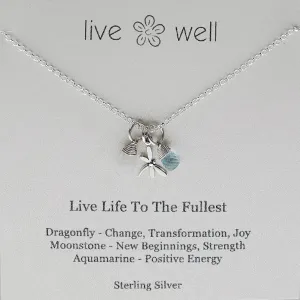 Live Life To The Fullest Necklace By Live Well