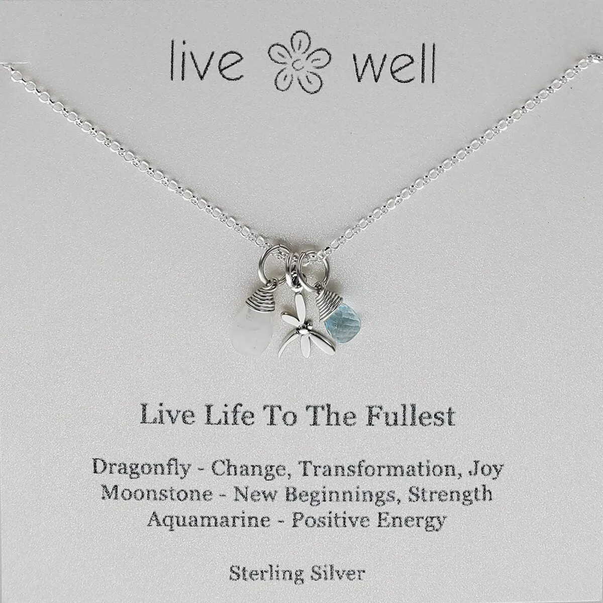 Live Life To The Fullest Necklace By Live Well