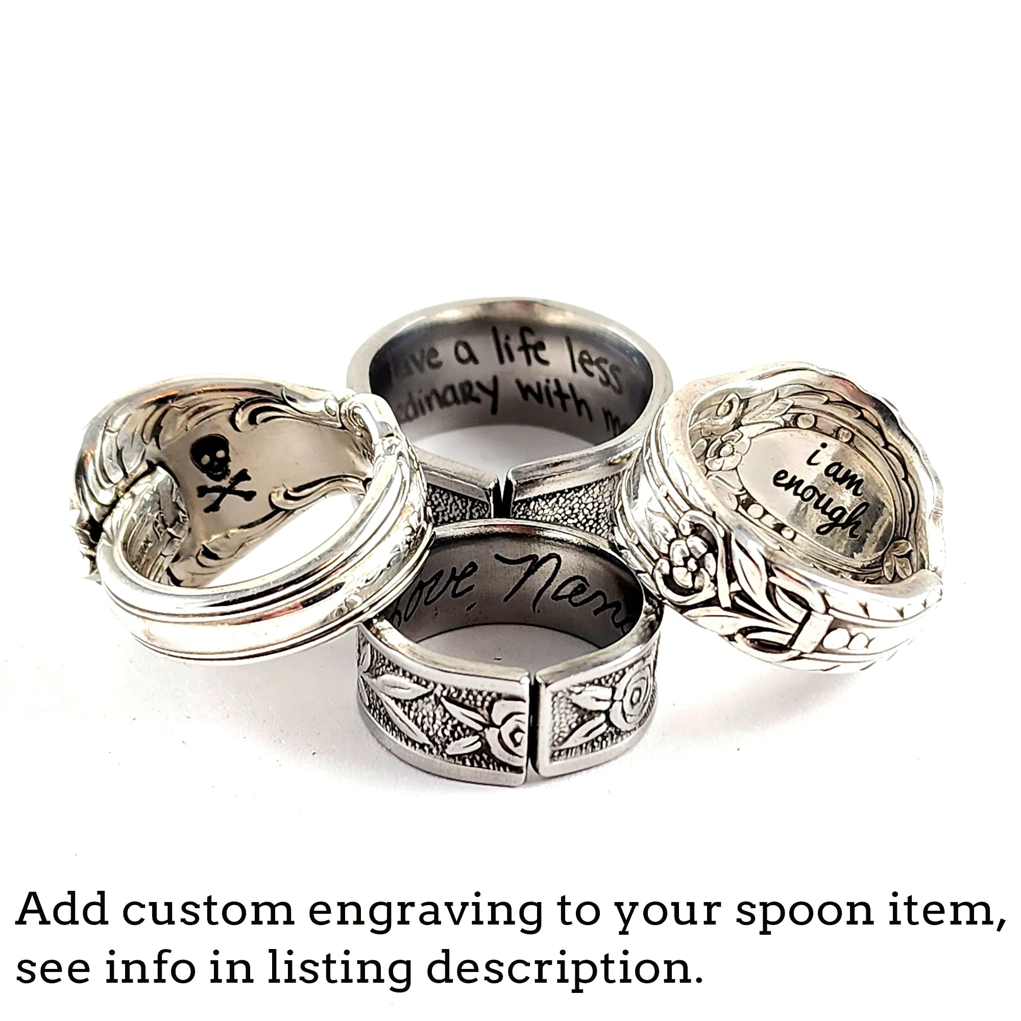 Lunt Eloquence Sterling Silver Cocktail Fork Ring