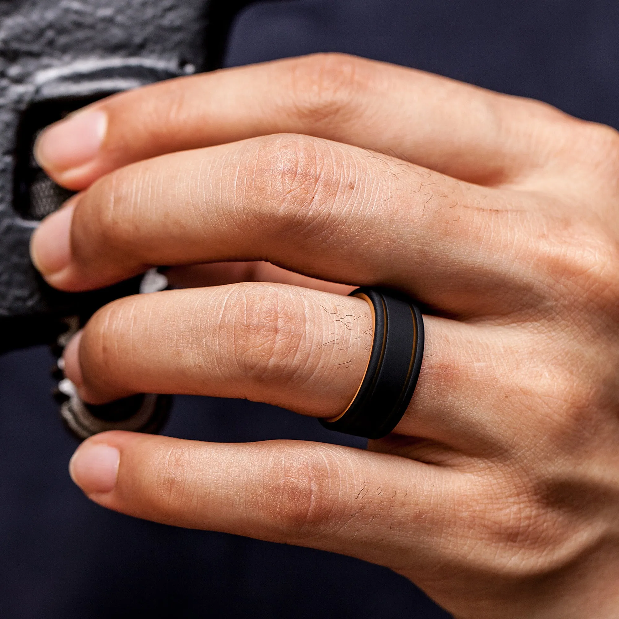 Men's Classic Ridge - Silicone Ring