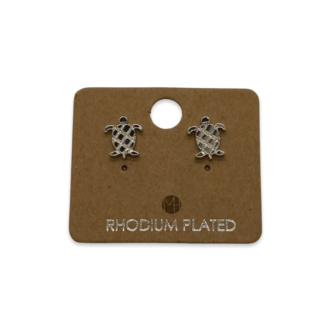 MH Honu (Turtle) Stud Earrings