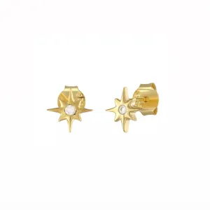 Mini Crystal Star Studs