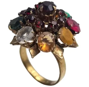 Multi Gemstone Ring