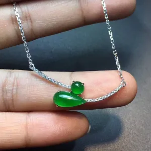 Natural Jade Necklace Jadeite Necklace NNE004