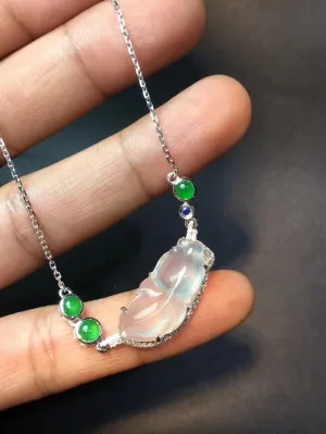Natural Jade Necklace Jadeite Necklace NNE023