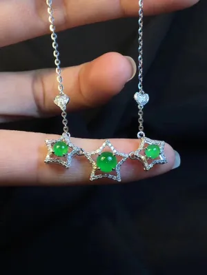 Natural Jade Necklace Jadeite Necklace NNE051