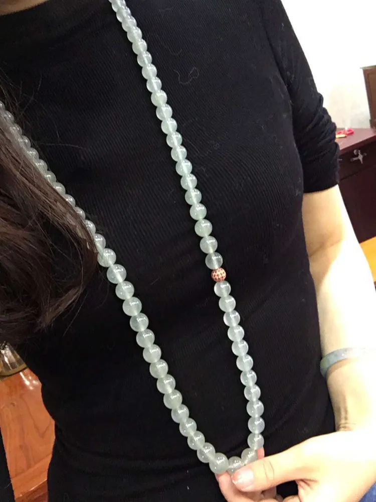 Natural Jade Necklace Jadeite Necklace NNE055
