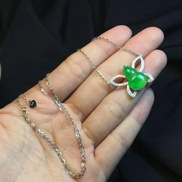 Natural Jade Necklace Jadeite Necklace NNE062