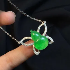 Natural Jade Necklace Jadeite Necklace NNE062