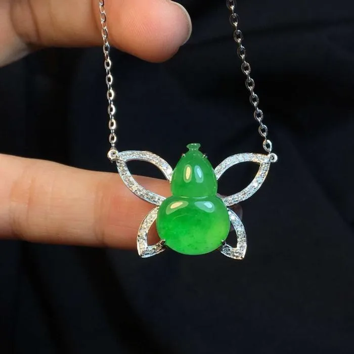 Natural Jade Necklace Jadeite Necklace NNE062
