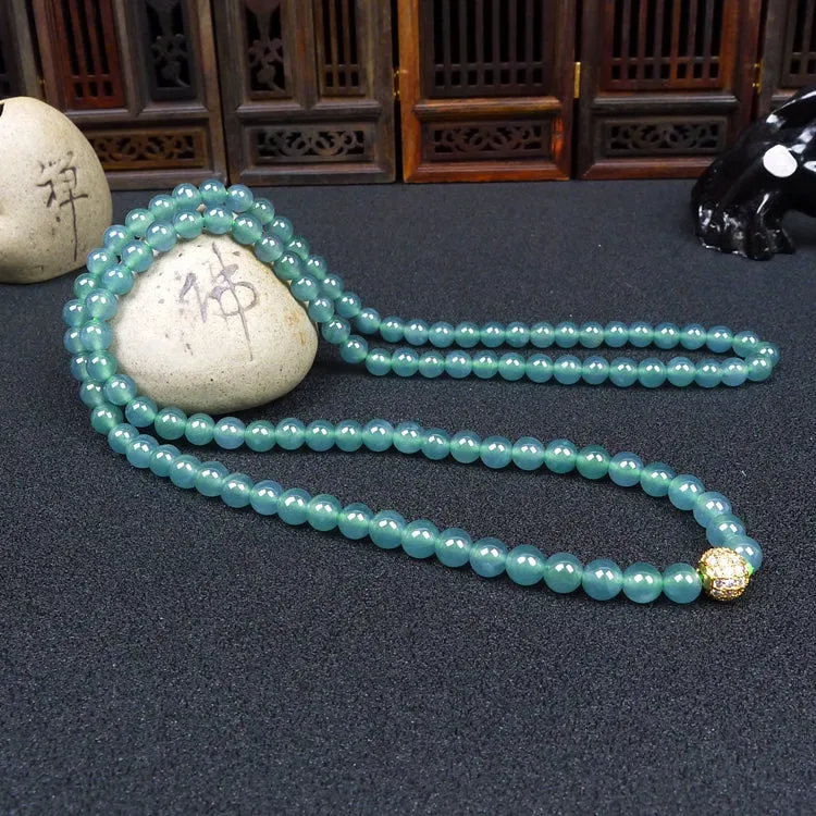 Natural Jade Necklace Jadeite Necklace TN03