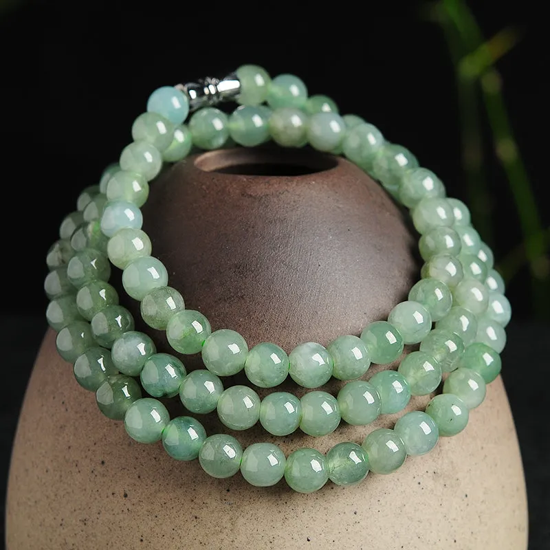 Natural Jade Necklace Jadeite Necklace WN1