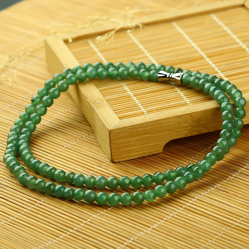 Natural Jade Necklace Jadeite Necklace WN26