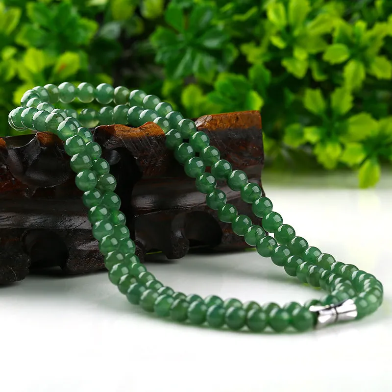 Natural Jade Necklace Jadeite Necklace WN26