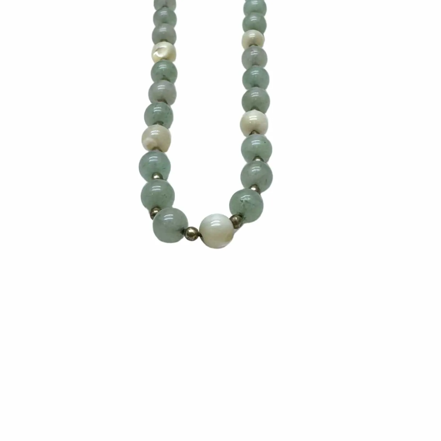 NECKLACE Jade or Jadeite Beaded Necklace