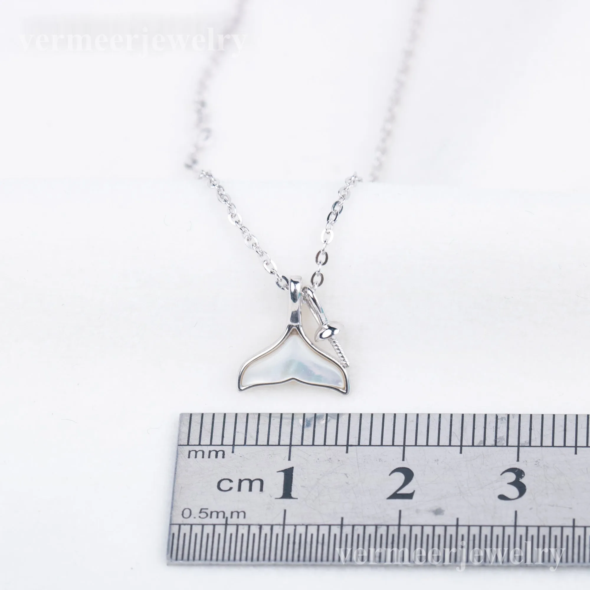 p010943 DIY 7-9mm Natural Freshwater pearl pendant with chain 925 sterling silver engagement jewelry necklace for women