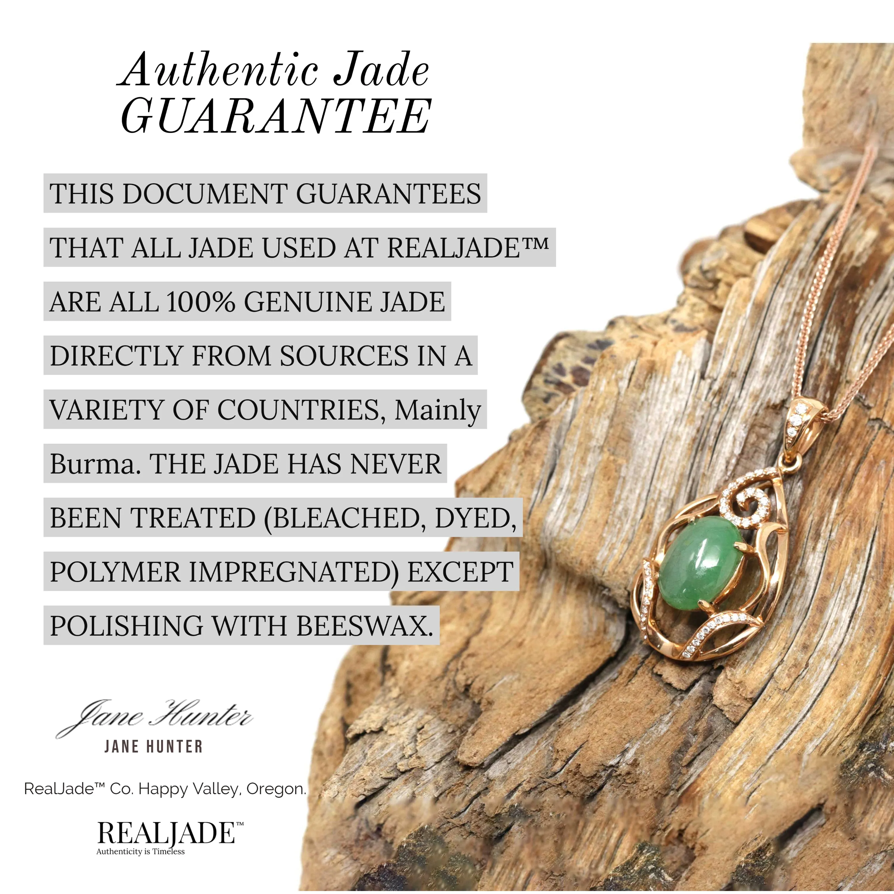 RealJade® "Good Luck Sack"18k Rose Gold Multi Color Jadeite Jade Diamond Pendant Necklace
