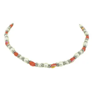 Red Pearl Necklace